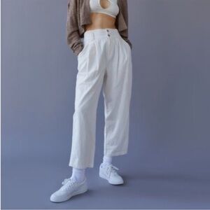 Urban Outfitters Sloane Linen Pants Lined SZ L